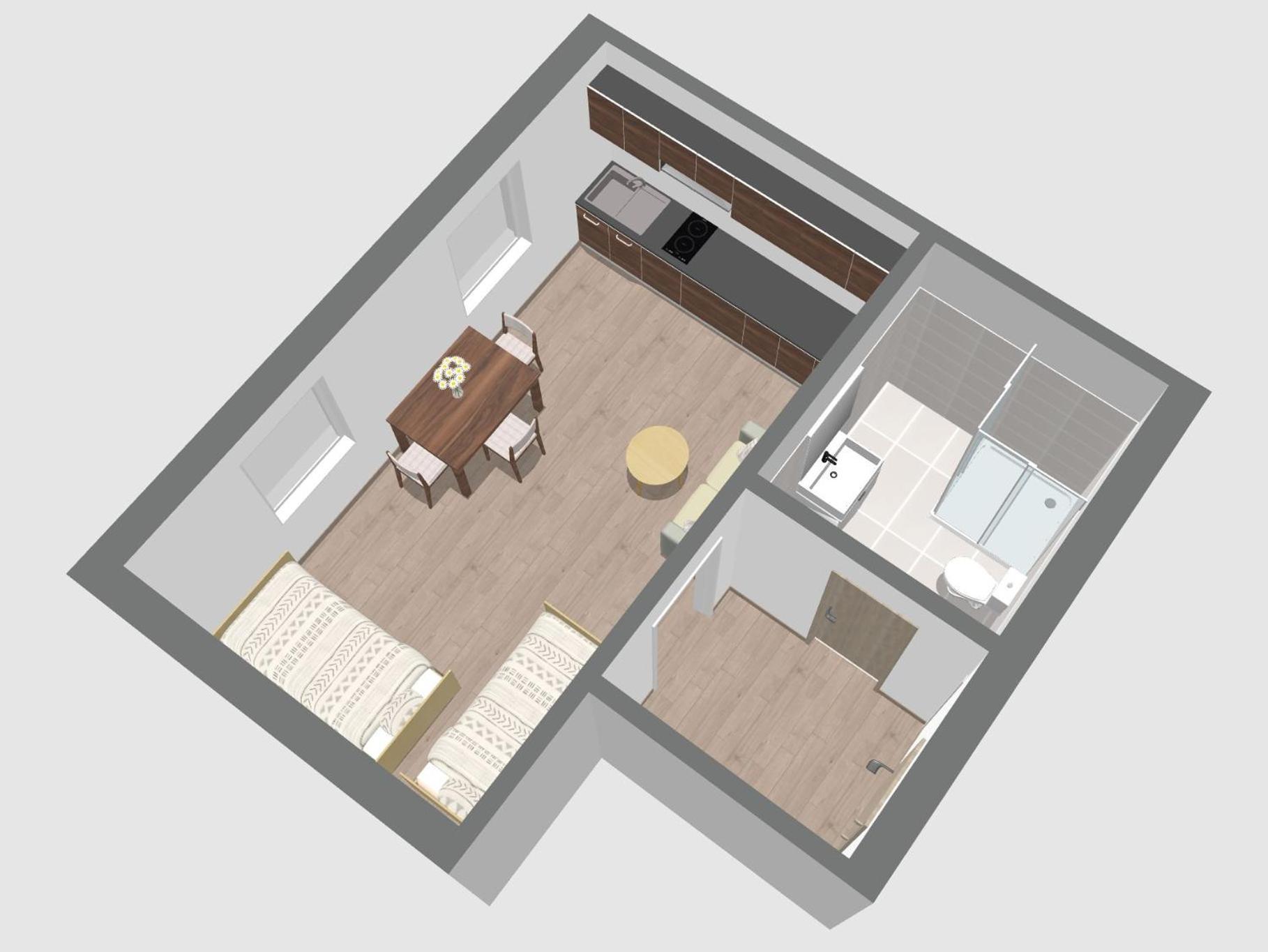 Apartmány Vlevo&Dole Rokytnice nad Jizerou Kültér fotó